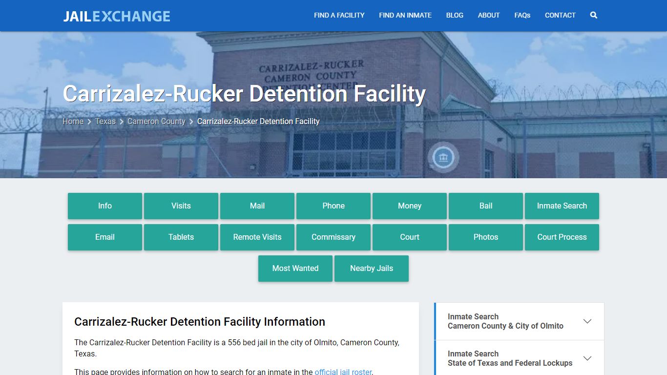 Carrizalez-Rucker Detention Facility - Jail Exchange